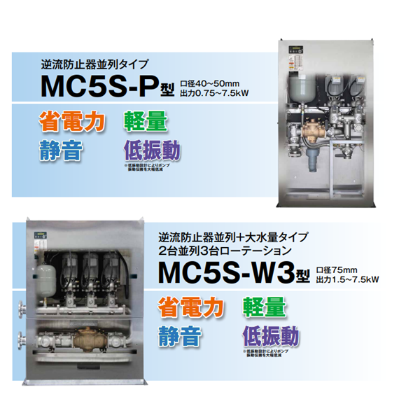 TERAL泰拉爾直連供水增壓泵MC5S-3232-0.4S2D