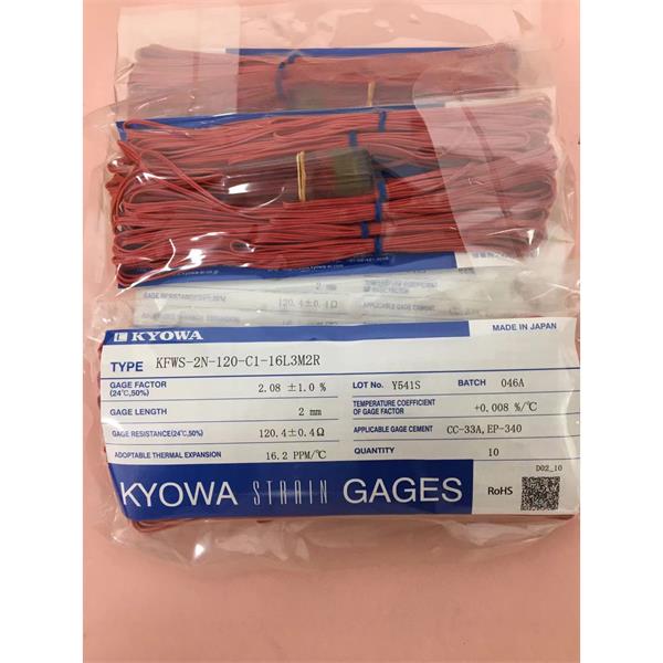 日本原裝進(jìn)口KYOWA應(yīng)變片KFGS-2-350-D2-23 R3M3