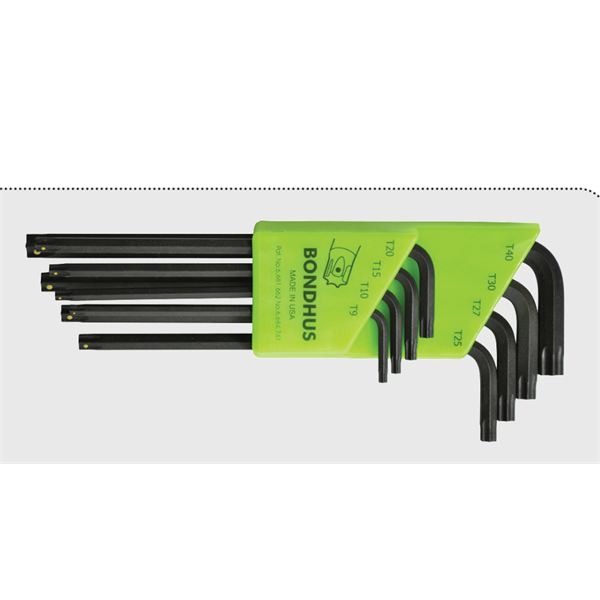 美國Bondhus波頓 短公制 六角 L 型扳手 單個	22713