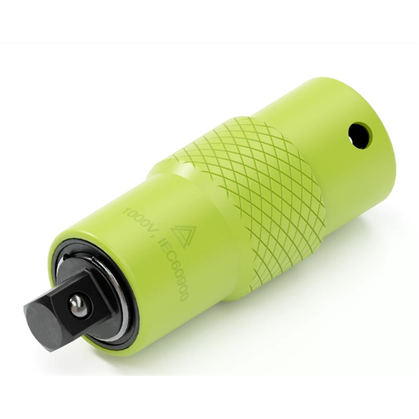 瑞典AtlasCopco阿特拉斯.科普柯帶旋轉保護套轉接桿QCA-SQ3/8-L86-SQ3/8-R-IH-G 4027123661