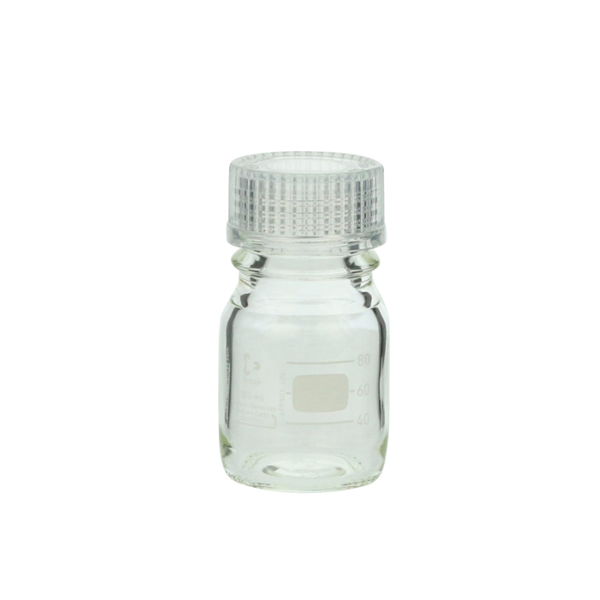 日本SIBATA柴田科學(xué)帶透明蓋的耐熱螺口瓶 017200-10003A