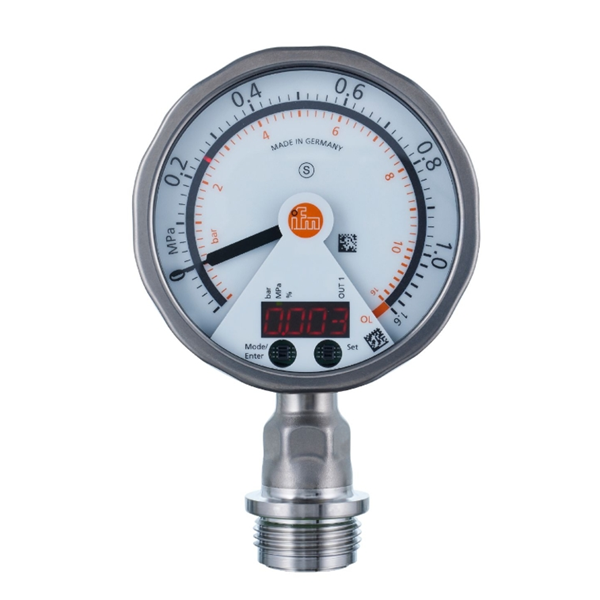 德國(guó)IFM易福門(mén)帶顯示屏的齊平式壓力傳感器PI1709 PI-1-1BREA01-MFRKG/US/ /P