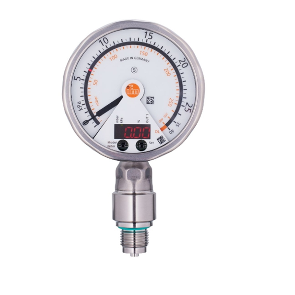 德國(guó)IFM易福門帶模擬顯示屏的齊平式壓力傳感器PG2737 PG-001-REA01-MFRKG/US/ /P