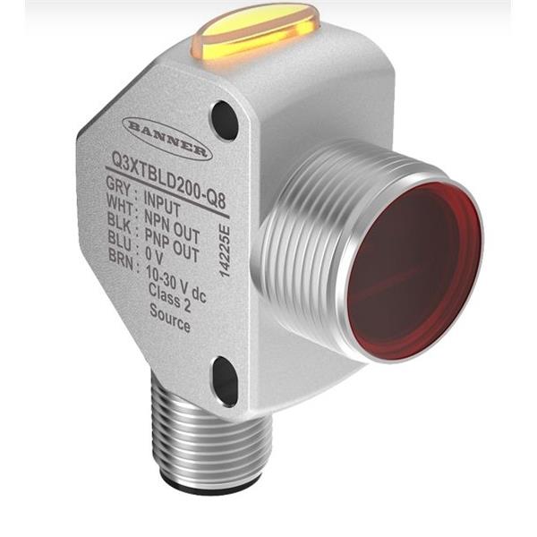 BANNER邦納美國Q3X系列光電傳感器Q3XTBLD200-Q8