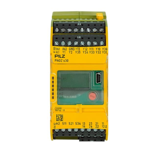 PILZ皮爾茲德國繼電器   PNOZ yio4 2DI 3NO t