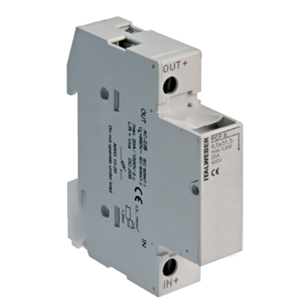 意大利ITALWEBER DCH 保險絲座 2P DCH 38